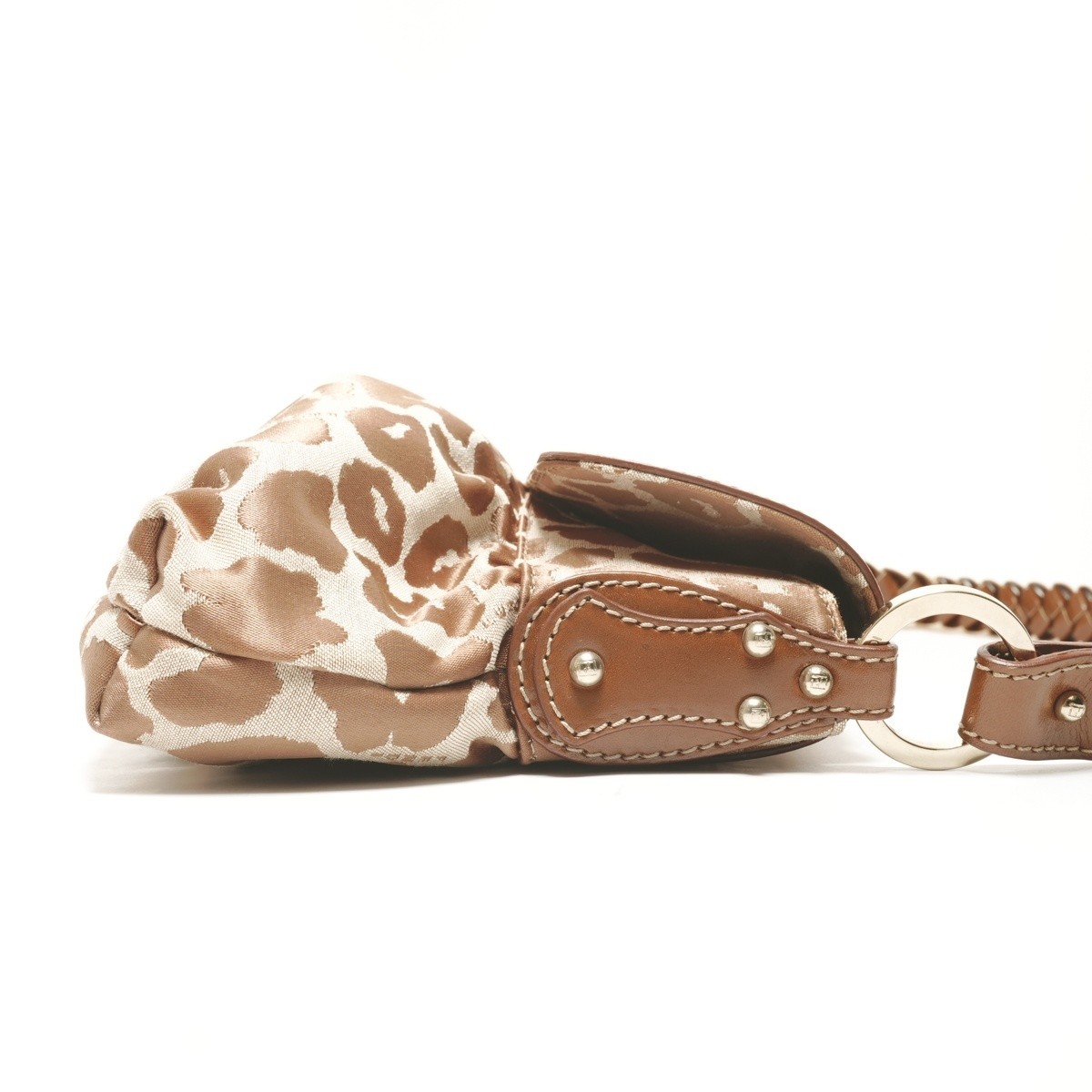 FENDI shoulder bag leopard pattern one shoulder c… - image 4