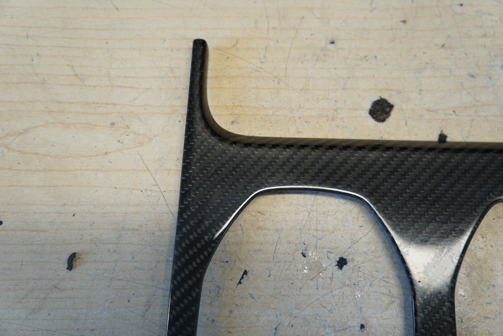 2018 - 2024 LAMBORGHINI URUS CARBON FIBER CUPHOLDER TRIM PANEL OEM 4ML863321
