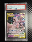 2019 Pokemon Sun & Moon Unified Minds #71 Mewtwo & Mew GX PSA 9 MINT