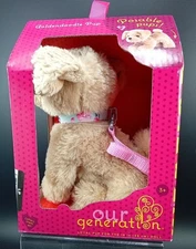 Our Generation Goldendoodle Posable Plush Pup & Accessories