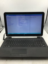 HP PAVILION 15 - BOOTS TO BIOS - INTEL I3 4005 - 4GB RAM - READ DESCRIPTION - BB