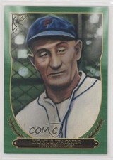 2018 Topps Gallery Hall of Fame Gallery Green /250 Honus Wagner #HOF-1 HOF 01w1