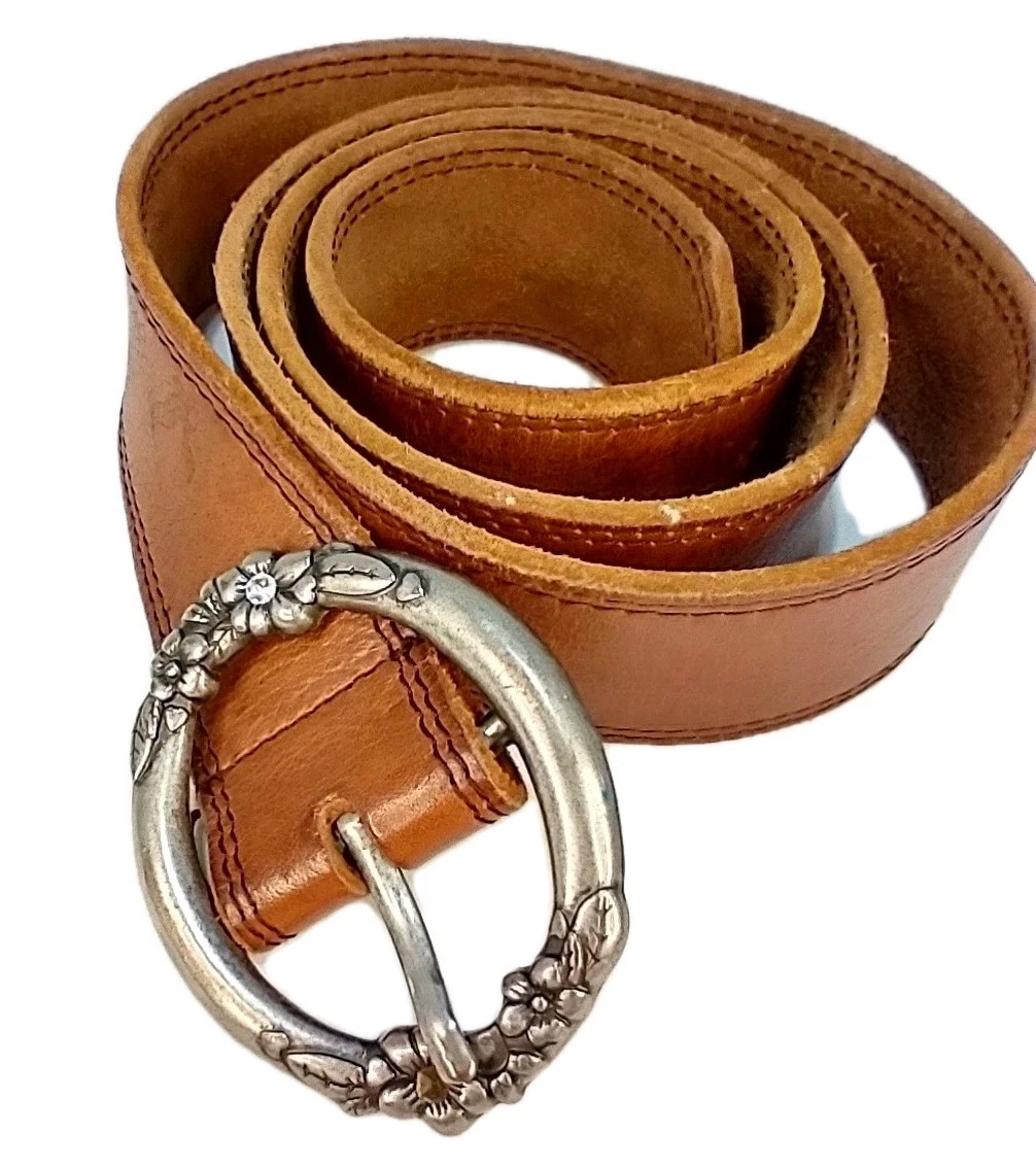 American Eagle Outfitters Leather Flower Belts for Women for  display picture 3