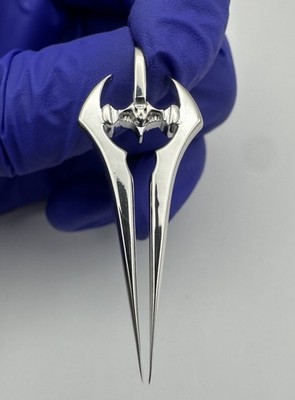 Echt 925 Sterling Silber 3D Halo Energie Schwert Anhänger inspiriertes Design | A239