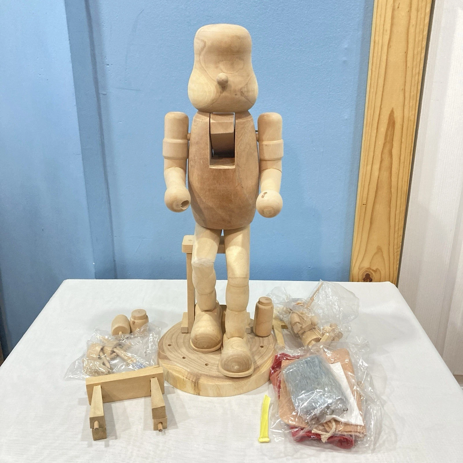 Zim’s Heirloom 18” Unfinished Puppet Maker Nutcracker, 1996
Opens in a new window or tab