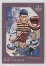 2020 Panini Diamond Kings Plum Frame Mickey Cochrane #9 HOF us8