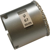 BGS Bohrkrone FüR Fliesenlochbohrer Ø 67 Mm - 3913