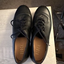 Bloch Women s Black Lace-Up Tap Dance Shoes with Metal Techno Taps