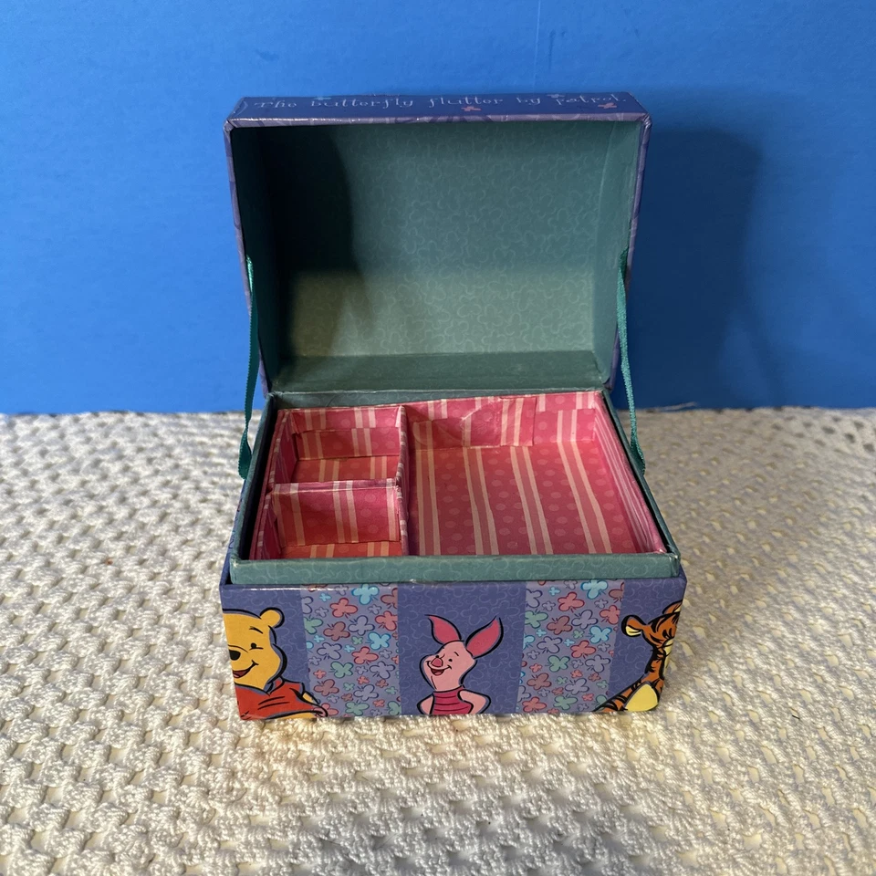 Cardboard Vintage Pooh Jewelry Box EUC - Image 3 of 4