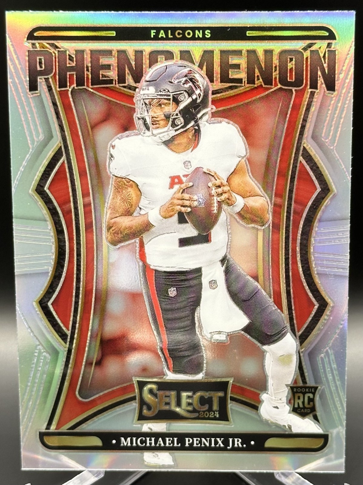 2024 Select Michael Penix Jr. Rookie Phenomenon Silver Prizm #5 (Falcons)