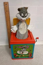 1979 Mattel Bugs Bunny Jack In the Box Vintage Warner Bros. Inc Read Details USA