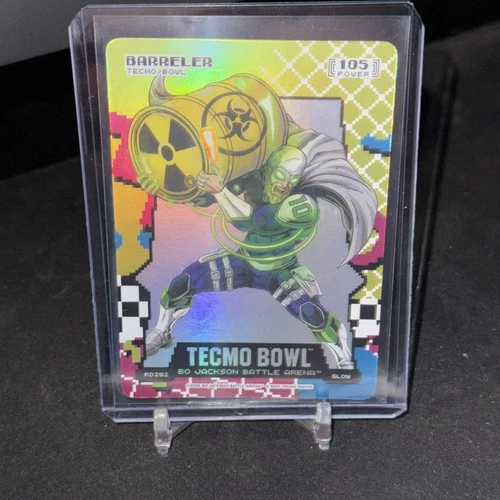 2026 Bo Jackson Battle Arena Tecmo Barreler Cooper Kupp Glow 80s Rad Battlefoil