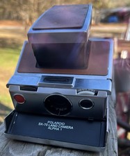 Vintage Polaroid SX-70 Land Camera Alpha 1 - Worked When Last Used, but Untested