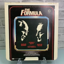 Vintage THE FORMULA VideoDisc CED MGM/CBS Home Video