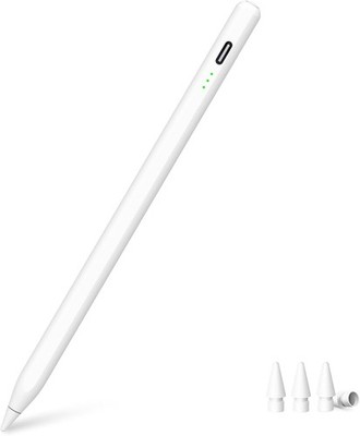 Pencil für iPad A16 2025-2018, Stylus Pen für iPad mit Tilt Sensitive & Palm