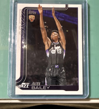 Topps 2025-26 #205 Ace Bailey Utah Jazz NBA Basketball Rookie Base Card