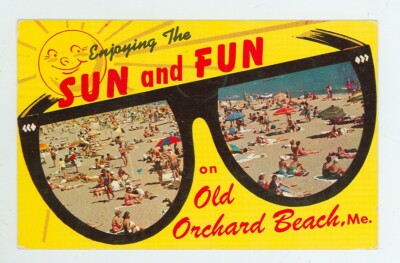 Old Orchard Beach, Maine, Enjoying The Sun & Fun (OmiscME161