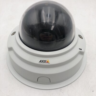 USED Axis Model P3344 12MM Dome Security Camera UNTESTED AS IS READ CC