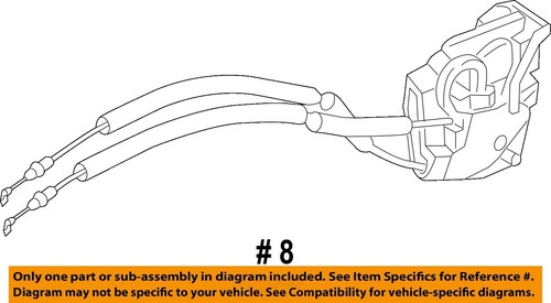 MAZDA OEM 2017 CX-5 Front Door-Lock Actuator Motor KB7W59310 - Picture 2 of 2
