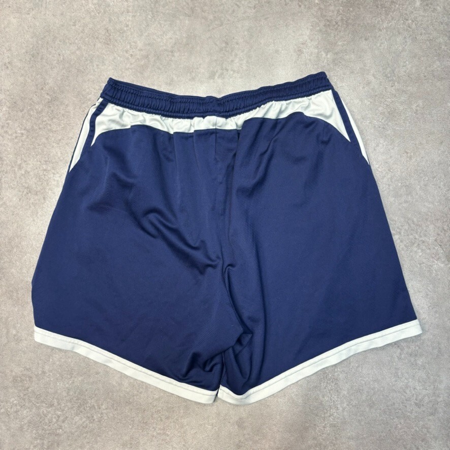 Adidas Shorts Mens Y2K Climalite Summer Gym Running Bottoms, Navy, Large image 2