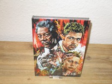 Sieben Seven (1995) Blu-Ray Mediabook Cover B - 243/333 (Pitt & Freeman) NEU&OVP