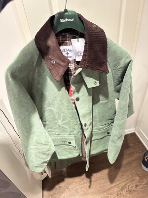 Barbour X Noah Bedale Jacket Green Size L