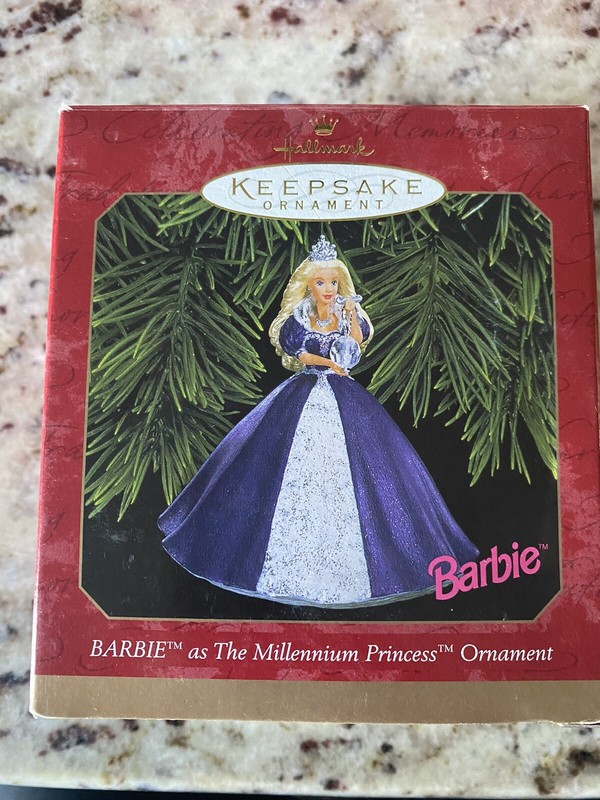 Hallmark Keepsake Ornament Barbie As The Millennium Princess 1999