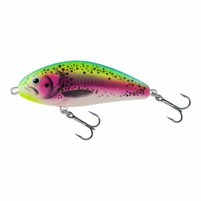 Salmo Fatso Wobbler 14cm sinkend Ltd. Edition Bright Trout
