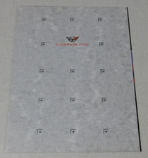 1996 General Motors Corvette advertising brochure