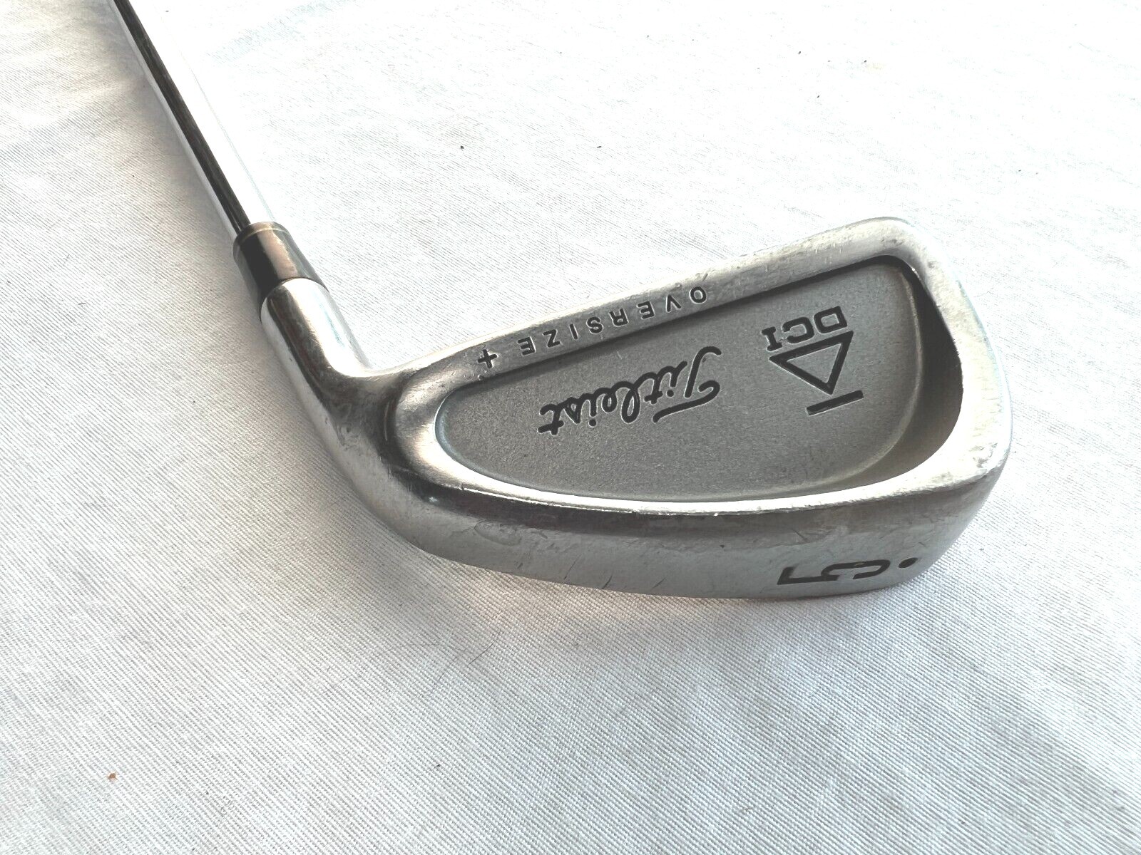 RH Titleist DCI Oversize + 5 Iron Golf Club Stiff Flex Steel Shaft 38" Length eBay