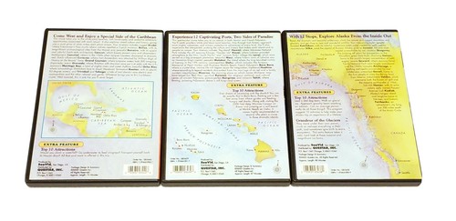 QUESTAR, 6 WORLD CRUISES (DVD BOX-SET) Top 10 Attractions on each Cruise, 8hrs - Picture 11 of 11