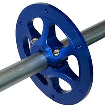 Go Kart  Mini Bike Racing Sprocket Hub for 1 Inch Axles. Royal Blue