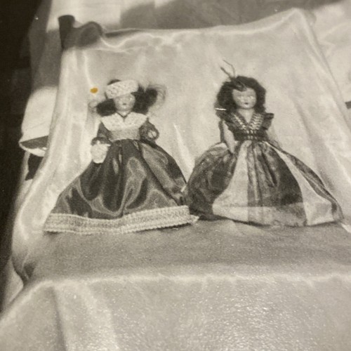 Postkarten Halloween Oddity Schaufensterpuppe Puppen Bild alle aufgewühlt Hammer weg - Bild 2 von 15