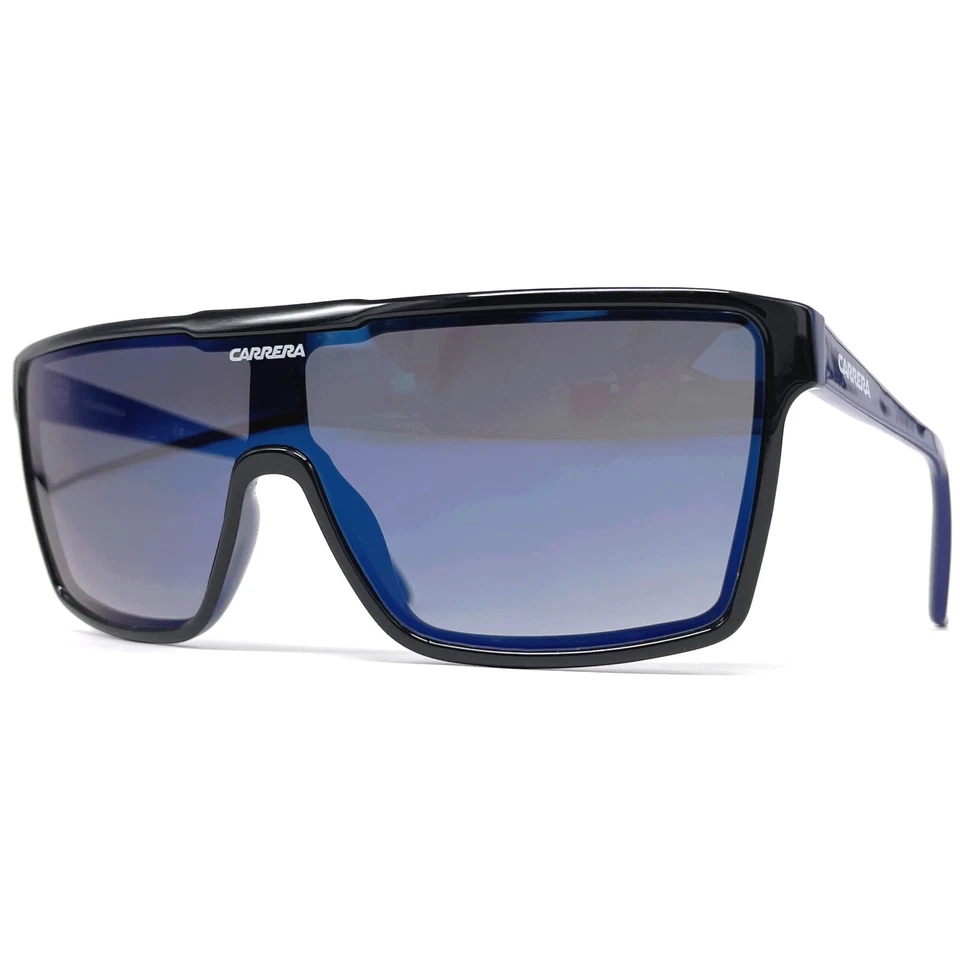 NOS vintage CARRERA 6630 sunglasses - Italy - WRAP - Large - ORIGINAL - Black - Bild 2 von 4