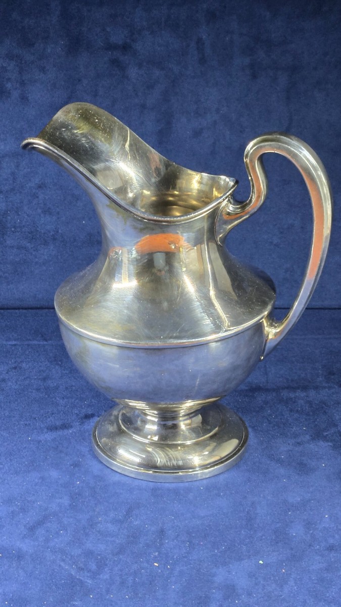Vintage Reed & Barton Silver Plate Water Pitcher – EPNS 5560 – 10
