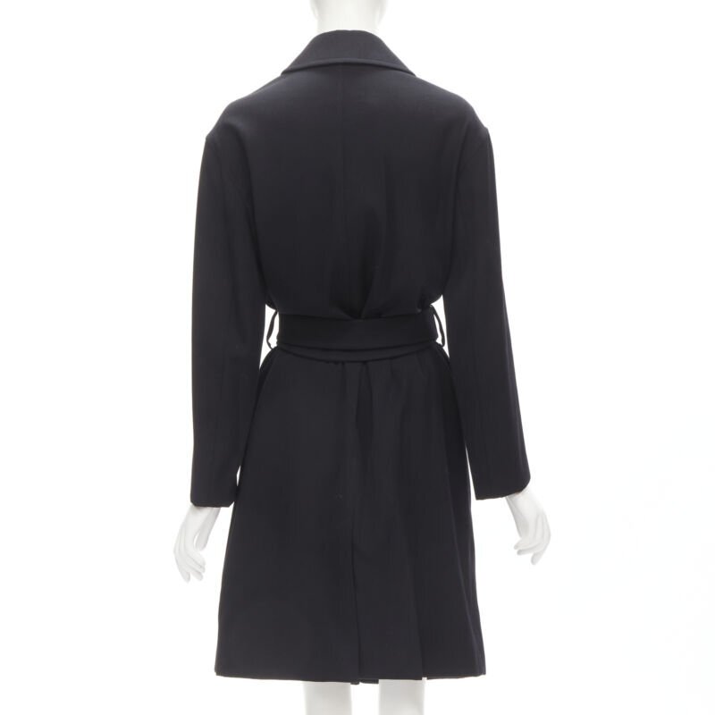 GUCCI TOM FORD 1998 Vintage black wool minimalist oversized GUCCI TOM FORD 1998 Vintage black wool minimalist oversized
