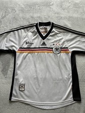Germany - vintage 1998 World Cup home football jersey Adidas soccer kit shirt L