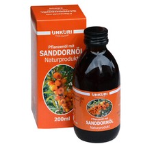 200ml FLASCHE 100 % PURE NATUR SANDDORNÖL AUS ALTAI RUSSIA 200ML