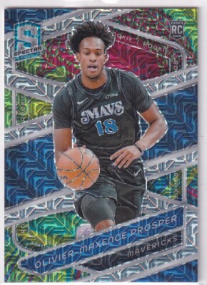 2023-24 Panini Spectra NBA No. 130 Olivier-Maxence Prosper Mojo Prizm 14/25