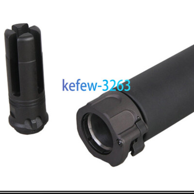 Airsoft Bay 165mm SOCOM556 RC2 Suppressor -14mm CCW Dark Earth Tan