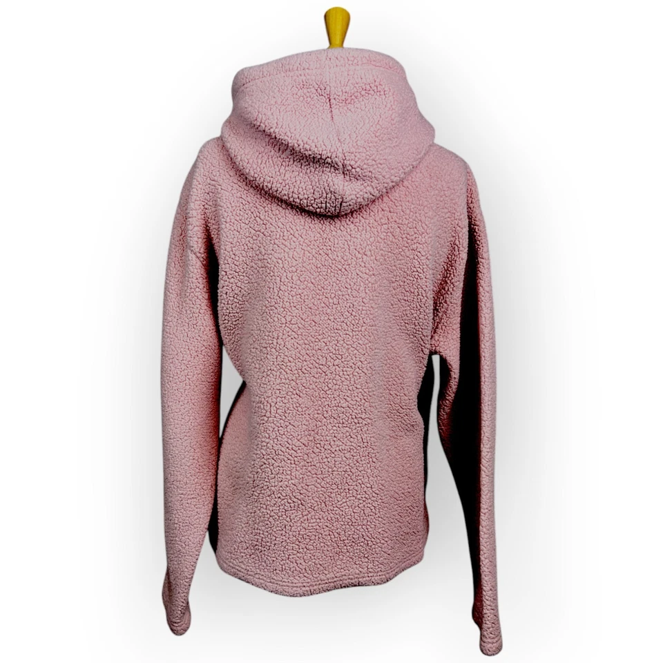 Fila Mujer Sherpa Sudadera con Capucha Talla XXL Rosa Oso de Peluche Acogedor Exterior Normcore Usado Y2K Foto 2 de 4