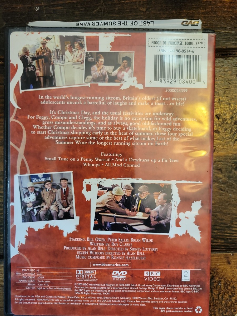 Last of the Summer Wine: Christmas Specials 1978-1982 (DVD, 2009