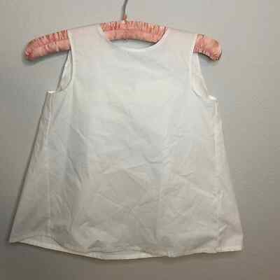 Douuod NWT white bow back blouse girls
