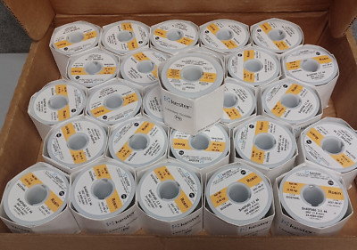 Kester 44 Solder Wire - 60/40 Tin/Lead, Rosin Core, 0.031” Diameter, 3 Feet Length