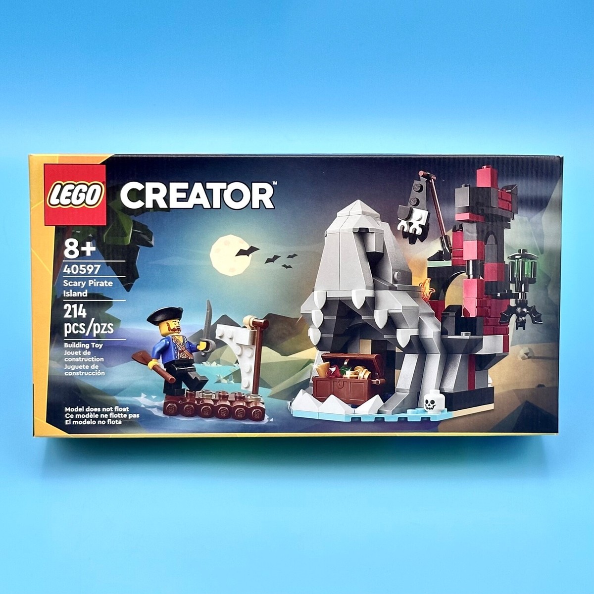 LEGO Creator Scary Pirate Island (40597) Treasure Chest Bat 1