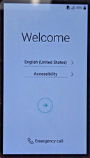 LG Phoenix 3 Smartphone AT T Android, with box and manual. Working.