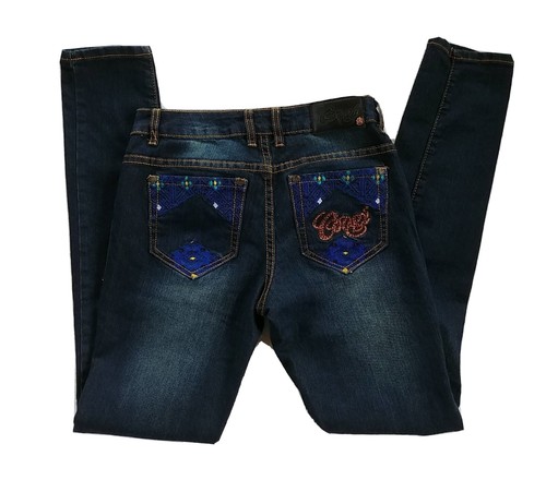 Coogi Womens Jeans Blue Washed 