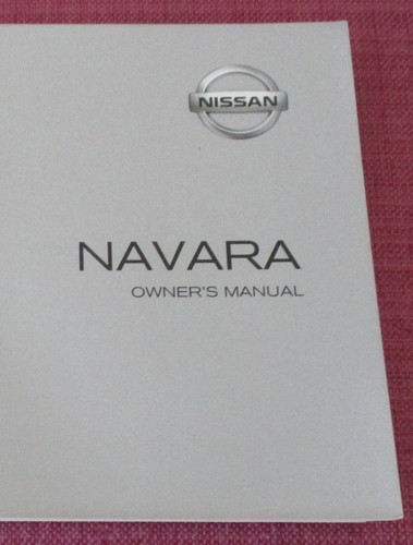 (2012 PRINT) NISSAN NAVARA (2010 - 2015) OWNERS MANUAL - HANDBOOK - USER GUIDE - Picture 5 of 9