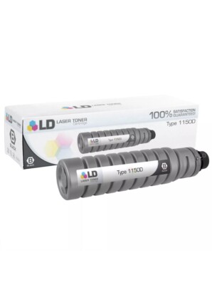 LD Compatible Ricoh 885257/Type 1150D Black Laser Toner Cartridge C.D#1