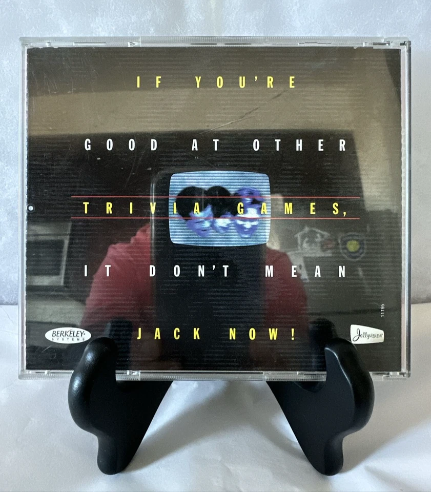 Vintage YOU D0N'T KNOW JACK Version 1.01 PC Video Game 1995 Berkeley - Excellent - Image 3 of 4